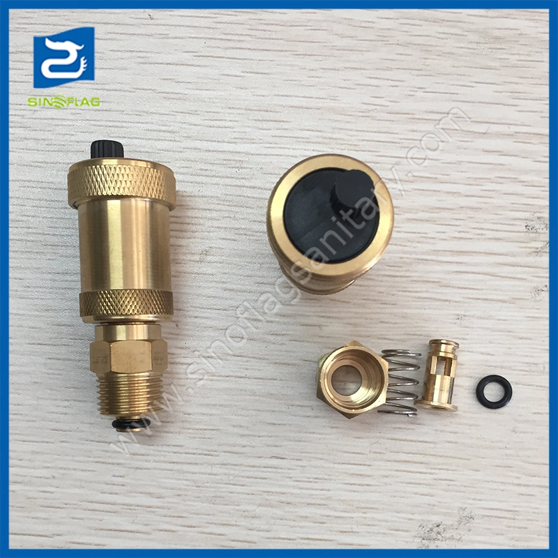 High Quality Brass Radiator Air Vent Safety Valve for Boiler