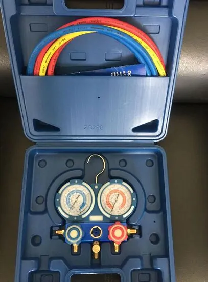 에어컨 액세서리 충전 호스 매니폴드 압력 게이지가 포함된 냉동 액세서리