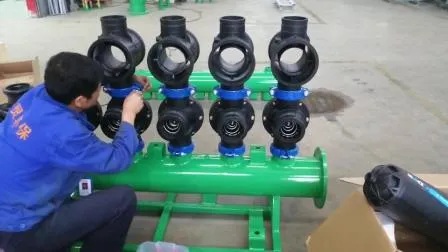 역삼투압 시스템용 자동 역세 프리필터