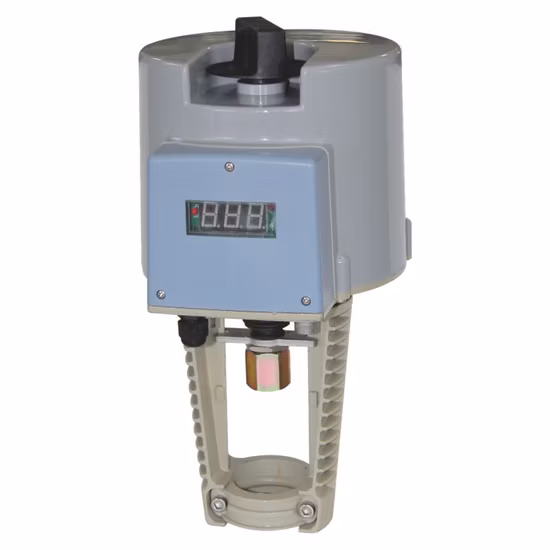 HVAC 열 스프링 리턴 전자식 작동식 볼 밸브 액츄에이터