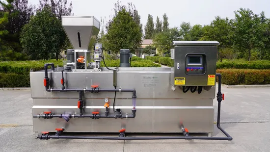 물 처리를 위한 3000L 화학 투여 시스템 응집제 혼합 시스템